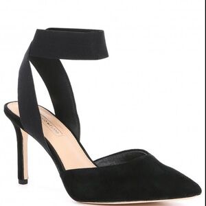Antonio Melani Stelena Ankle Strap Black Heels